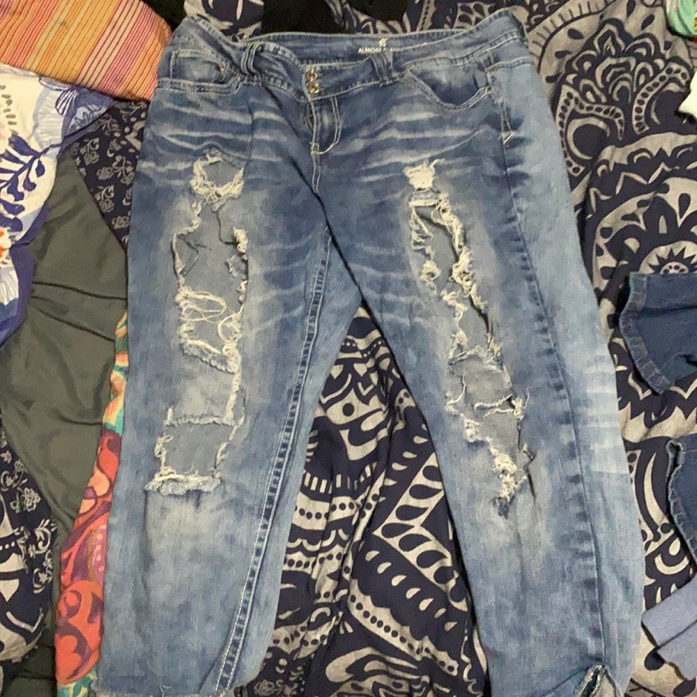 Ripped jeans
